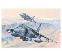 HobbyBoss Kit de modélisme AV-8B Harrier II échelle 1/18 Plastique Multicolore 081804