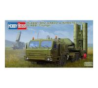 Hobby Boss 085517 1/35 48n6e Sur 5p85te2 Tel Avec Kit De Montage En Plastique S-400 Triumph Multicolore-Hobby Boss