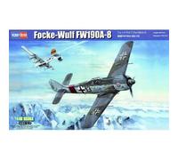 Hobby Boss 118 Scale Big German Ww Ii Focke-Wulf Fw 190a-8 Fughter Aircraft-Plastic Model Kit