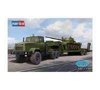 HobbyBoss Maquette Kraz-6446 tracteur avec semi-remorque MAZ/CHMZAP 5247G 1/35