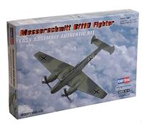 Hobby Boss 80292 Messerschmitt Bf110 Fighter Kit de modélisme Gris