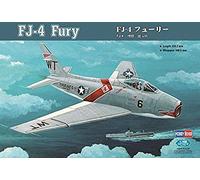 Hobby Boss Fj-4 Fury Jet Fighter Airplane Model Building Kit-Hobby Boss