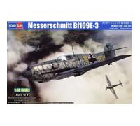 HOBBY BOSS - Maquette Avion Messerschmitt Bf109e-3 |hobby Boss|81791| 1:48 Maquette Char Promo - Ref : 15304