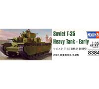 Hobby Boss Soviet T-35 Lourdes Tank-Early Plus Fort Réservoir vers la Fin 1:3 5