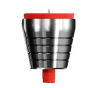 Hobby Build Décoration de propulseur avec personnage moteur B R | Caractère moteur pour projets de construction, alliage d'aluminium usiné avec détails rainurés pour améliorer l'affichage du