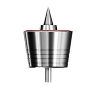 Hobby Build Décoration de propulseur avec personnage moteur H R | Caractère moteur pour projets de construction, alliage d'aluminium usiné avec détails rainurés pour améliorer l'affichage du