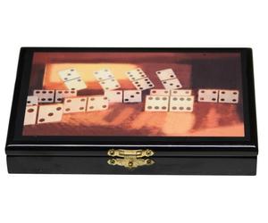 Hobby Concept Jeu de Dominos en coffret - Motif Dominos doubles