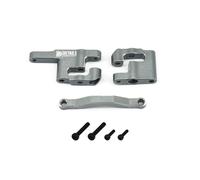 Hobby Details Ensemble de pièces de mise à niveau en aluminium pour ARRMA Mini Kraton 4x4 1/16, bras en A avant et arrière, phalange, direction, couleur titane (ensemble de direction)