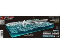 HOBBY FAN HF097 - 1/350 Vague Base pour WWII Allemand U-Boat Type VII B / C /