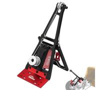 Hobby Fans Treuil RC en aluminium double endoprothèse Kit de démolition de bras de grue de remorquage avec servo à 360° 35 kg pour pièces de mise à niveau 1/10 SCX10 TRX4 RC Crawler et remorque RC