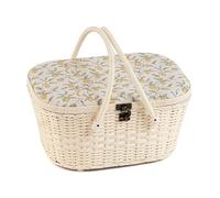 Hobby Gift, Boîte à couture Panier en osier Morris citrons