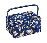 Hobby Gift Boîte de rangement de taille moyenne pour couture et loisirs créatifs Motif floral d'automne