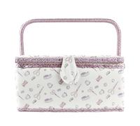 Hobby Gift Boîte de rangement exclusive, Hobby Gift Exclusif Grande boîte à couture, Hobby Gift Exclusif Grande boîte de rangement à double couvercle pour couture (A)