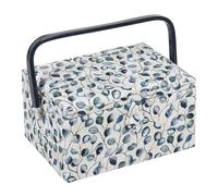 Hobby Gift Boîte de rangement moyenne pour travaux de couture, 18,5 x 25,5 x 14,5 cm, botanique
