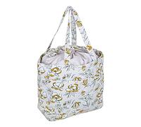 Hobby Gift Cordon pour Loisirs créatifs-100% Coton-Sac fourre-Tout de Rangement pour Fils, Motif Floral printanier, 17 x 30 x 28cm