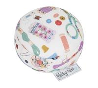 Hobby Gift Coussin à épingles Haby Notions, tissu souple pour dragonne, 7,5 x 7,5 x 3 cm