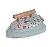 Pique aiguille en forme de fer à repasser motif mercerie - 8 x 17 x 15 cm - Distrifil(...) - Ecru Ecru