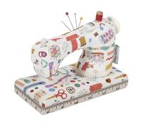 Hobby Gift Coussin à épingles souples en tissu fantaisie, Haby Notions, (d/w/h) 8 x 15,5 x 12,5cm