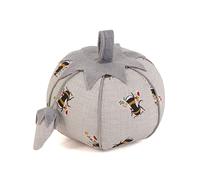 Hobby Gift Coussin à épingles Tomate motif Abeilles 10,5 x 10,5 x 9 cm Ecru