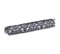 Hobby Gift Étui à Aiguilles à Tricoter - Rangement en Coton Doux à imprimé Oiseau XL pour épingles jusqu'à 40 cm, Fermeture à glissière complète et poignée pour Un Rangement faciles, 11 x 46 x 7 cm
