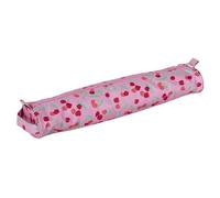 Hobby Gift Étui pour Aiguilles à Tricoter - Trousse de Rangement pour Aiguilles, Crochets et Accessoires, Trousse Polyvalente 100% Coton - 12 x 41 x 7.5cm, Cerise