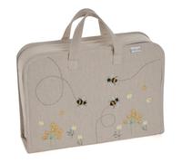 Hobby Gift Grand étui à projets en Lin d'abeille, 10,5 x 40,5 x 28 cm