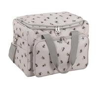 Hobby Gift Grand Sac de Rangement - Abeilles, poignée Amovible et bandoulière réglable, Dessus en PVC Transparent, Trous pour Passer Le Fil, Accessoires d'artisanat 10,4 x 12 x 15,5 cm