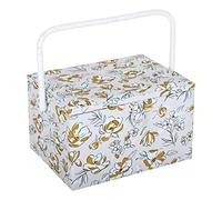 Hobby Gift Grande boîte de rangement pour loisirs créatifs Motif floral printanier