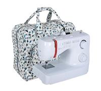 Hobby Gift Housse de couture et de broderie avec poches, anti-poussière, pour la plupart des machines standards Singer Brother, Botanique