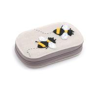 Hobby Gift Kit de couture, étui zippé, appliqué, abeille