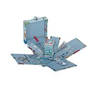 Hobby Gift Kit de Couture Rempli - Style Victorien Carré - 10,5 x 10,5 x 12,5 cm - Machines à Coudre