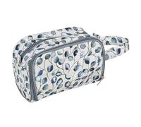 Hobby Gift Sac à crochet avec poche et œillet de fil, botanique