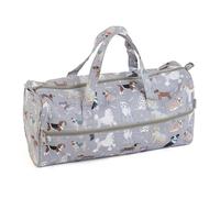 Hobby Gift Sac à Tricoter Exclusif, Chiens Gris, 1 size