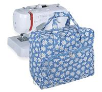 Hobby Gift Sac de rangement de voyage pour machine à coudre — Motif Marguerites