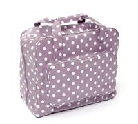 Hobby Gift Sac Exclusif pour Machine à Coudre Sac de Transport rembourré en PVC Stockage d'accessoires supplémentaires 20 x 44 x 38 cm, Tache Mauve