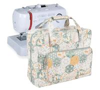 Hobby Gift Sac machine à coudre Patchwork Abeille, poignée renforcée, poche avant, 20x44x38 cm