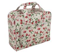 Hobby Gift Sac Exclusif pour Machine à Coudre Sac de Transport rembourré en PVC Stockage d'accessoires supplémentaires 20 x 44 x 38 cm, Fraises