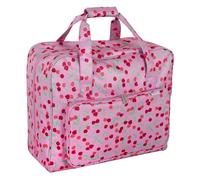 Hobby Gift Sac pour Machine à Coudre - Sac de Transport Rembourré Résistant avec Fermeture Zip, Sac de Rangement Étanche pour Machine et Accessoires - 20 x 44 x 38cm, Cerise