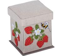 Hobby Gift Sewing Kit Victorian Square Applique Strawberry Greenhouse