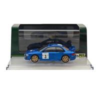 Hobby HJR43 1/43 pour Impreza WRC 1997/1998/1999 RAC Rally #3/#4/#5#6 Tour De Corse/Monte Carlo Blue Diecast Model Car Limited Collectible 14+ (#3 Tour De Corse 1997-HJR431002A)