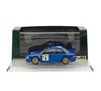 Hobby HJR43 1/43 pour Impreza WRC 1997/1998/1999 RAC Rally #3/#4/#5#6 Tour De Corse/Monte Carlo Blue Diecast Model Car Limited Collectible 14+ (#4 Monte Carlo 1998-HJR431003B)