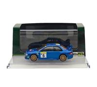 Hobby HJR43 1/43 pour Impreza WRC 1997/1998/1999 RAC Rally #3/#4/#5#6 Tour De Corse/Monte Carlo Blue Diecast Model Car Limited Collectible 14+ (#6 Monte Carlo 1999-HJR431004B)