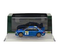 Hobby HJR43 1/43 pour Impreza WRC 1997/1998/1999 RAC Rally #3/#4/#5#6 Tour De Corse/Monte Carlo Blue Diecast Model Car Limited Collectible 14+ (#5 Monte Carlo 1999-HJR431004A)