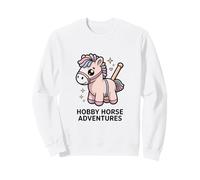 Hobby Horse Adventures, Mignon Poney Kawaii pour Enfants Sweatshirt