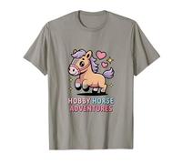 Hobby Horse Adventures, Mignon Poney Kawaii pour Enfants T-Shirt