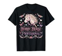 Hobby Horse Athusiast ! Stick Equestrian T-Shirt
