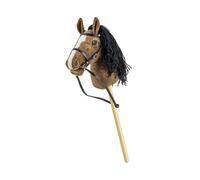 Hobby horse cheval bâton plus marron foncé