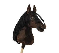 Hobby Horse Cheval Bâton Premium Grand - Baio Foncé A3