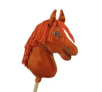 Hobby Horse Grand Cheval sur bâton Premium - Châtaigne A3