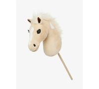 LeMieux Hobby Horse Lemon Tête de cheval réaliste Jaune citron et blanc